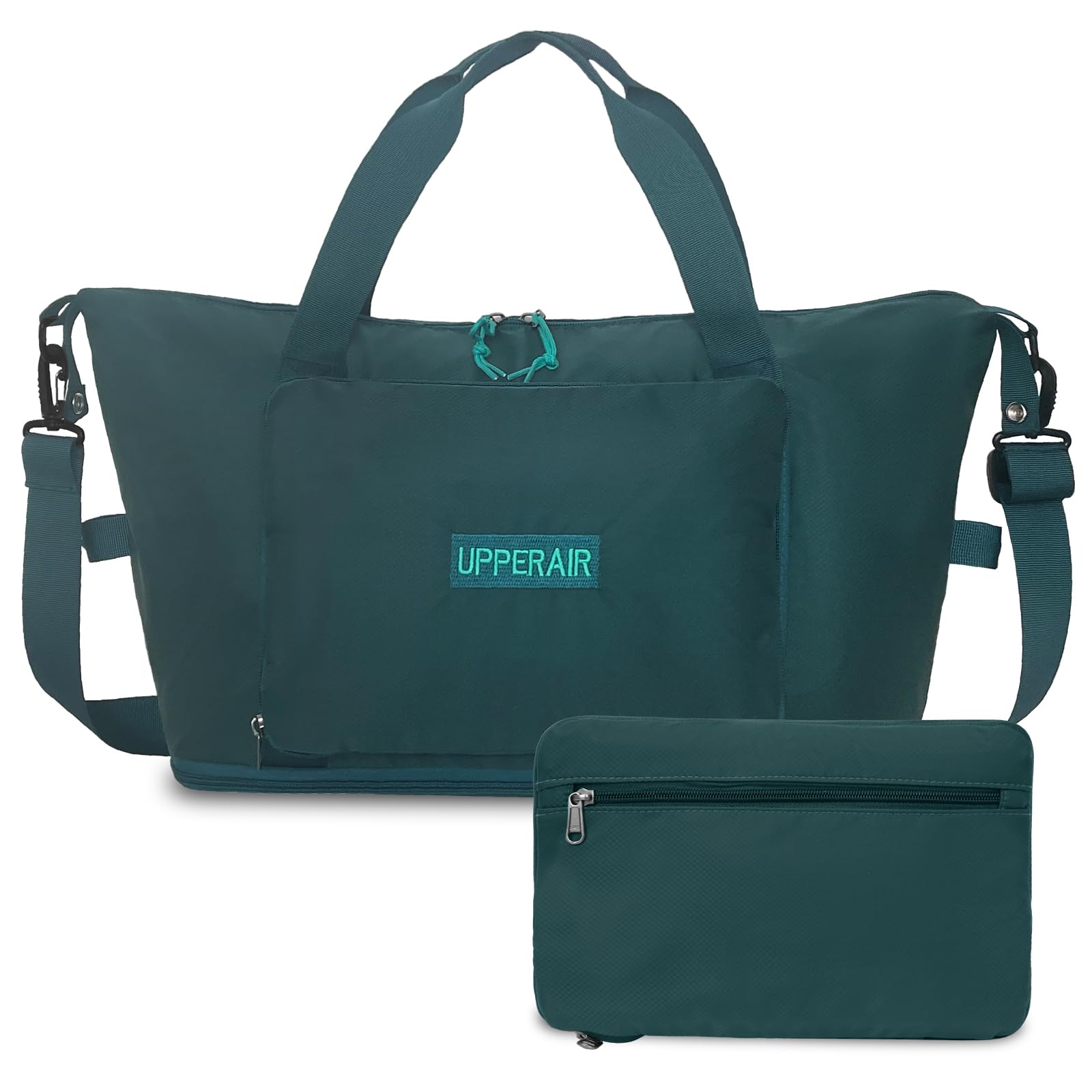 Foldable Travel Duffel Bag - Expandable Collapsible Luggage with Large Capacity | Lightweight Waterproof Oxford Fabric | Perfect for Gym, Camping & Weekend Trips (Men & Women)