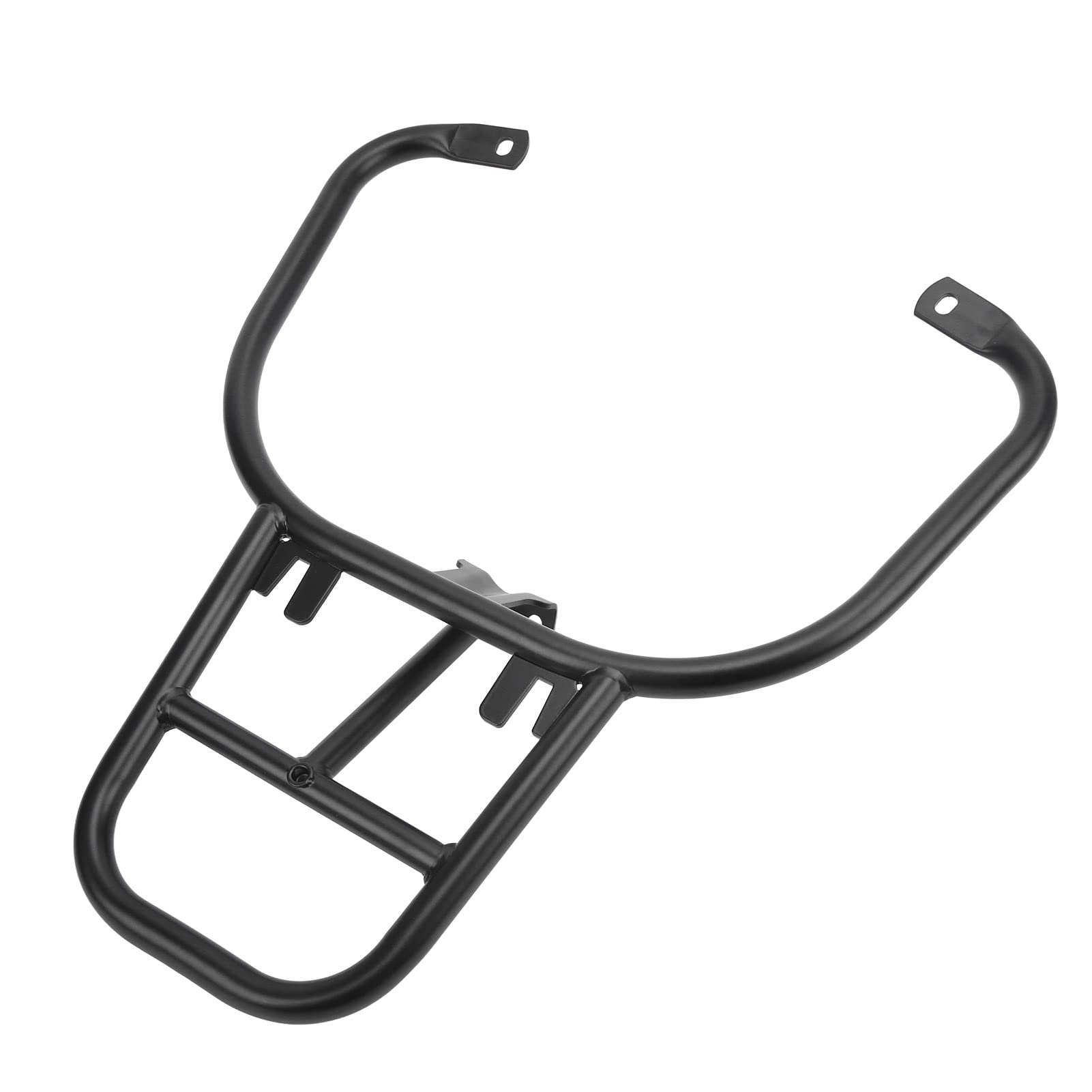 Ymiko Motorcycle Luggage Rack - Black Rear Carrier Top Case Support & Handrail for Vespa GTS 300 | Durable Replacement Part for Scooter Storage | Perfect for Commuting, Touring & Grocery Hauling