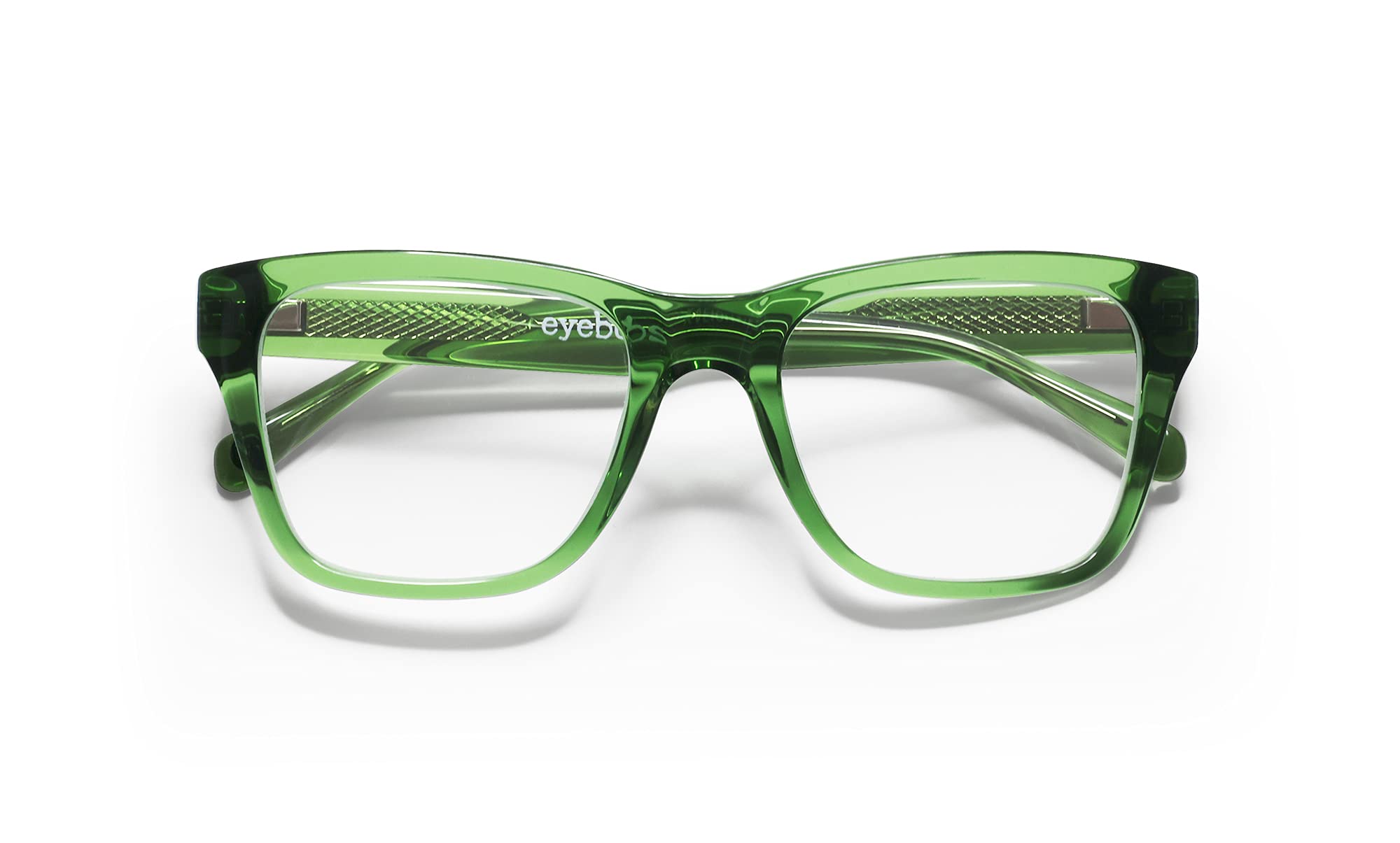 eyebobs Kvetcher Blue Light Blocking Reading Glasses - Unisex Square Frame Computer Glasses for Men & Women | Reduce Eye Strain for Work, Gaming & Digital Screen Use