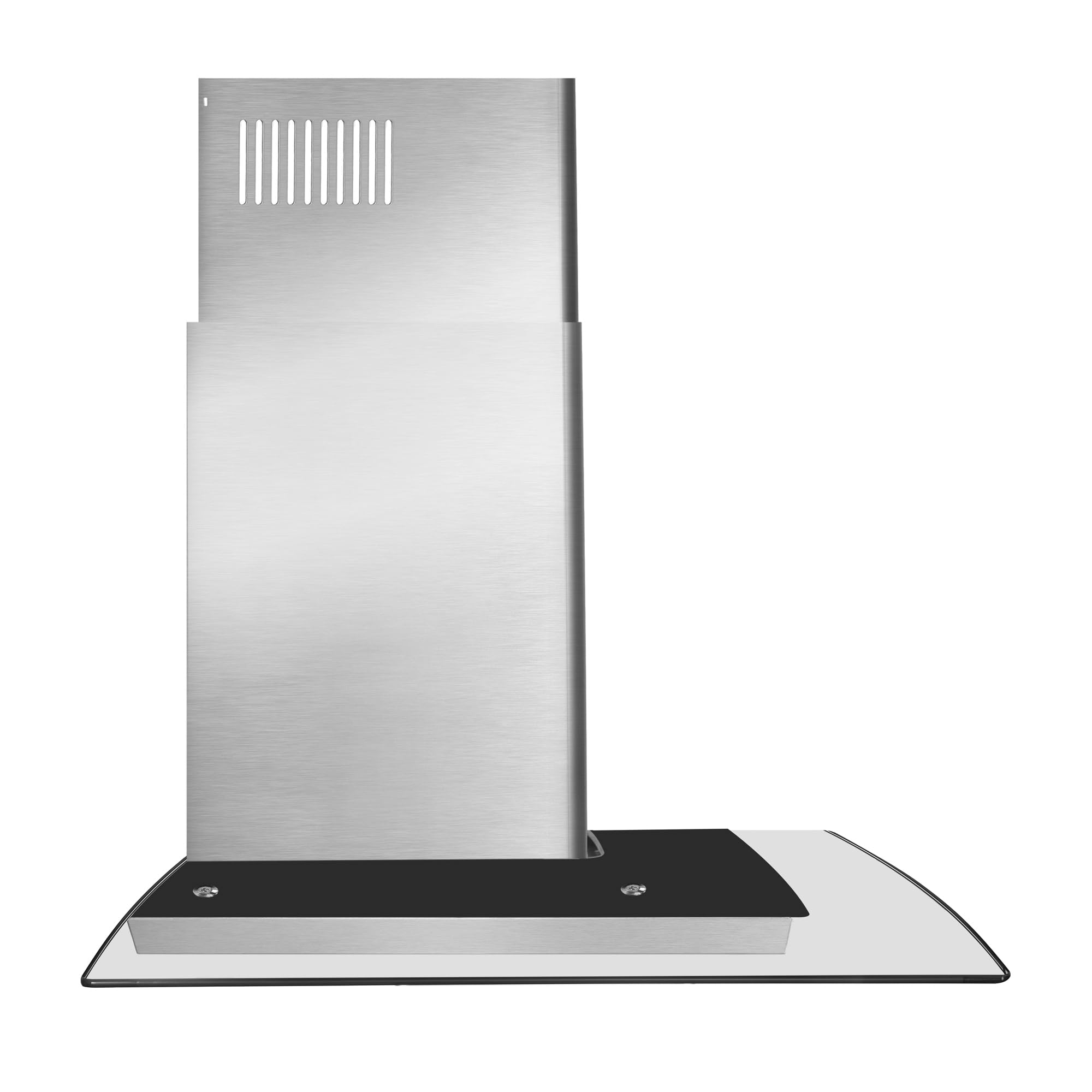 COSMO COS-668A750 30-inch Stainless Steel Wall Mount Range Hood - 380 CFM Ducted Ventilation with LED Lights & Button Controls | Perfect for Kitchen Remodeling & Cooking Ventilation