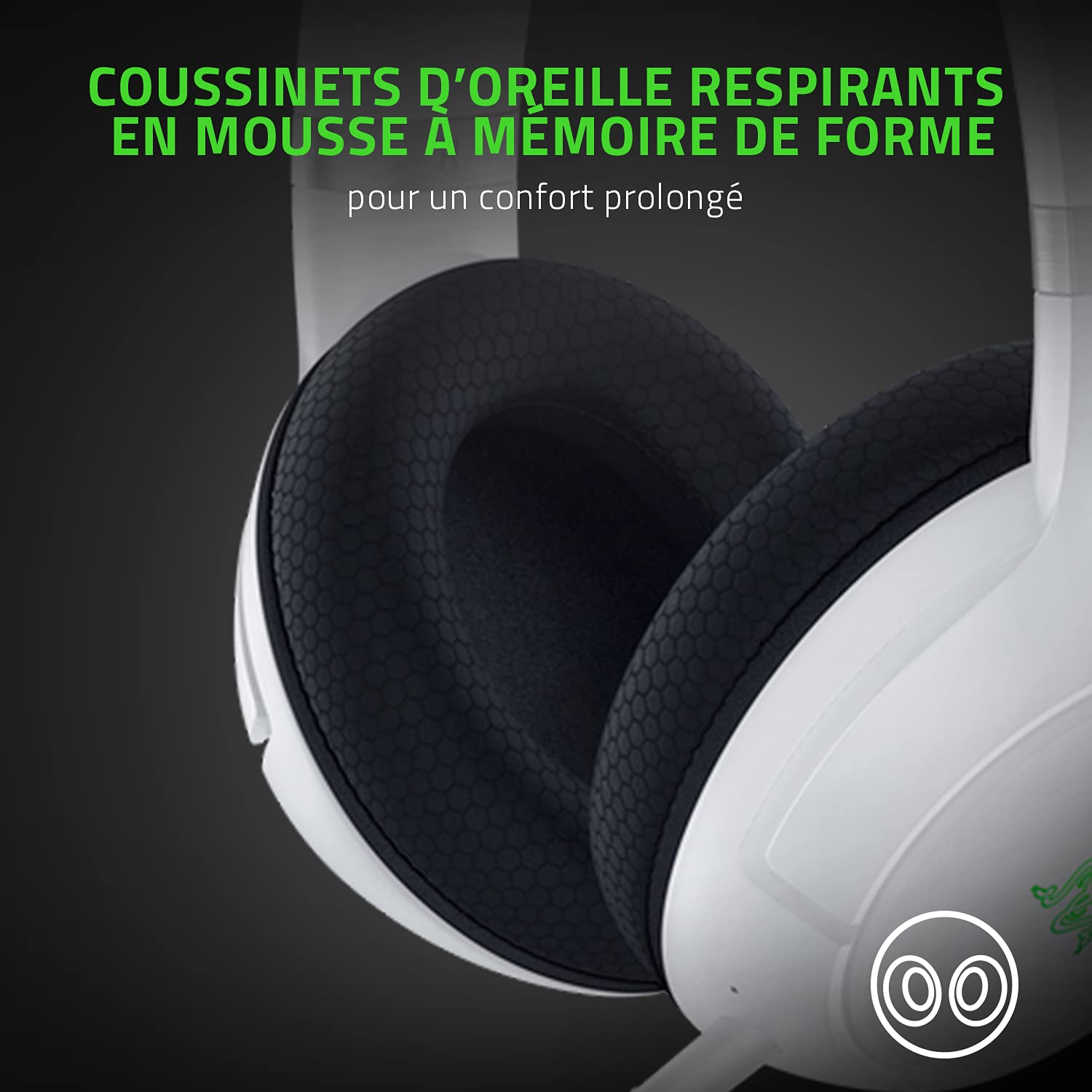 Razer Kaira Pro Wireless Gaming Headset for Xbox Series X & Mobile - 50mm Titanium Speakers, HyperClear Supercardioid Mic - White - Perfect for Competitive Gaming & Streaming