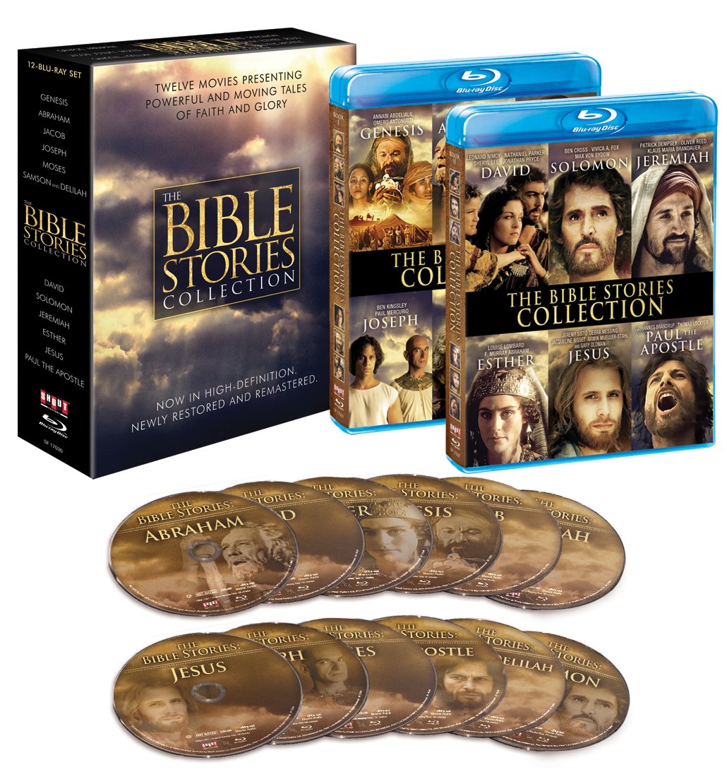 Bible Stories Collection Book - Inspirational Christian Stories for Kids & Adults | Perfect for Sunday School, Family Devotions & Gift Giving