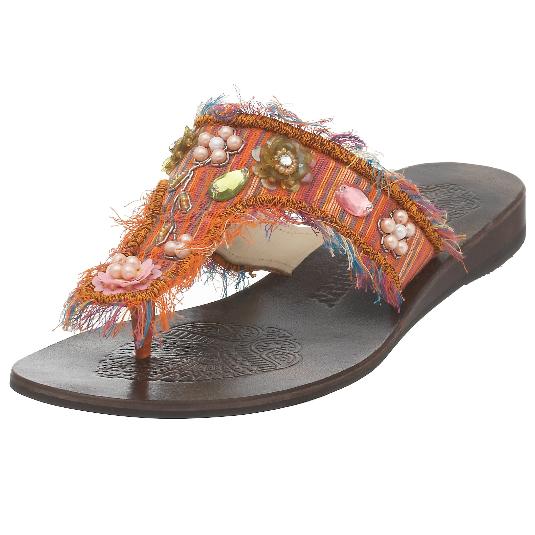 Naughty Monkey Women's Billie Jean Flower Thong Sandals - Comfortable Summer Flip Flops for Beach, Pool, and Casual Wear