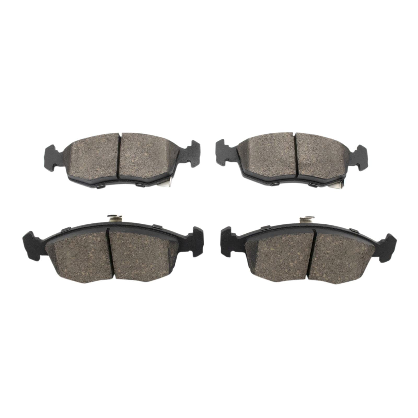 Ceramic Front Brake Pads for 2012-2017 Fiat 500 - High Performance, Low Noise & Dust - Perfect for City Driving & Daily Commutes