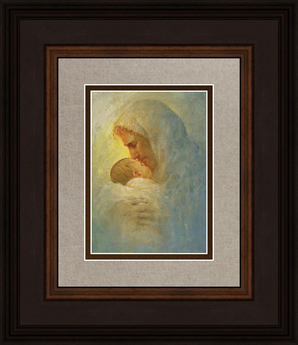 Abba By Yongsung Kim - Premium Christian Wall Art for Home & Church Decor | Inspirational Bible Verse Canvas Painting for Living Room, Bedroom & Office