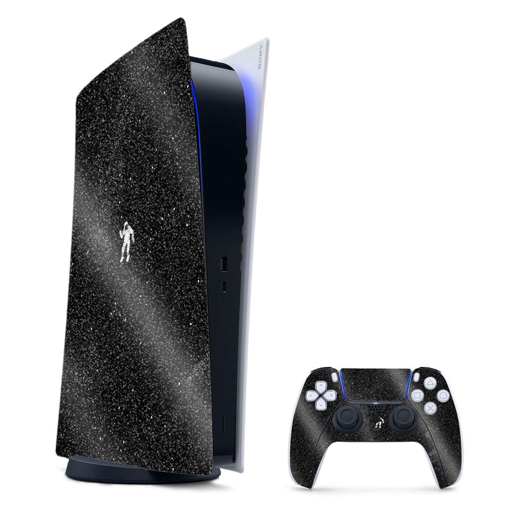 Glossy Glitter PS5 Skin for Gaming - Durable & Easy to Apply | Made in USA