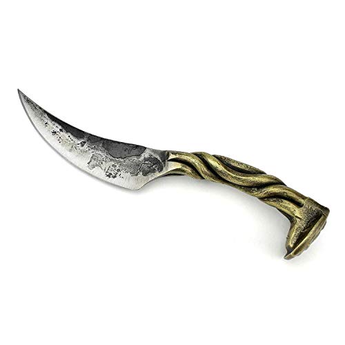 Premium Groomsmen Knives Set - Unique Railroad Spike Knife K6 for Best Man, Groom & Boyfriend - Cool Father's Day Gifts for Men - Handcrafted Wedding Party Gifts from Bride (Perfect for Outdoor Adventures, Camping & Collectors)