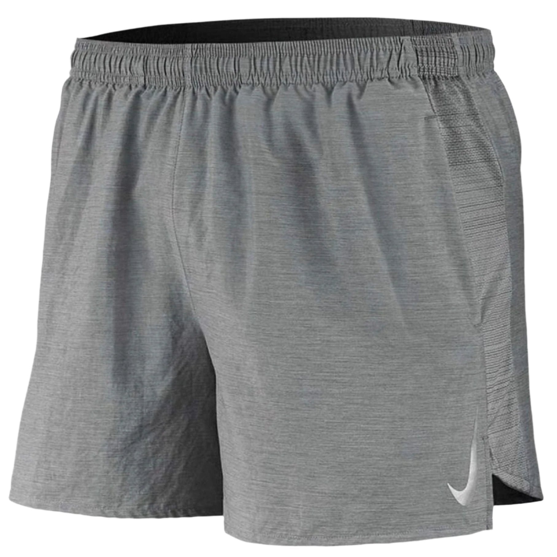 Nike Challenger Running Shorts for Men - Lightweight Grey Smoke Athletic Shorts with Built-in Liner - Perfect for Running, Gym Workouts & Casual Wear