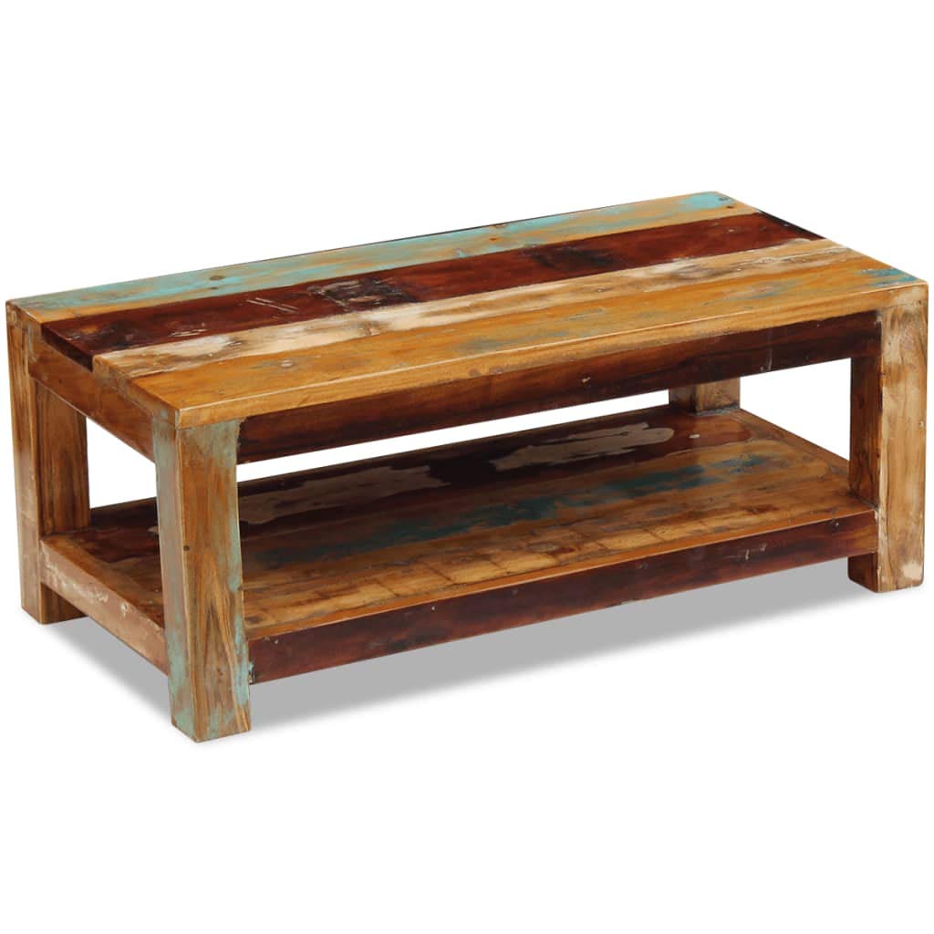 Reclaimed Wood Coffee Table - 35.4