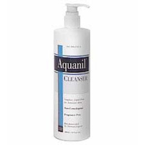 AQUANIL Gentle Cleansing Lotion 16 oz - Fragrance-Free, Hypoallergenic Face & Body Wash for Sensitive Skin - Ideal for Daily Skincare Routine & Dermatologist Recommended Care