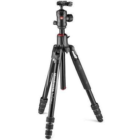 Manfrotto Befree GT XPRO Aluminum Tripod - Professional Travel Tripod for Photography & Videography - Lightweight & Compact for Outdoor Adventures
