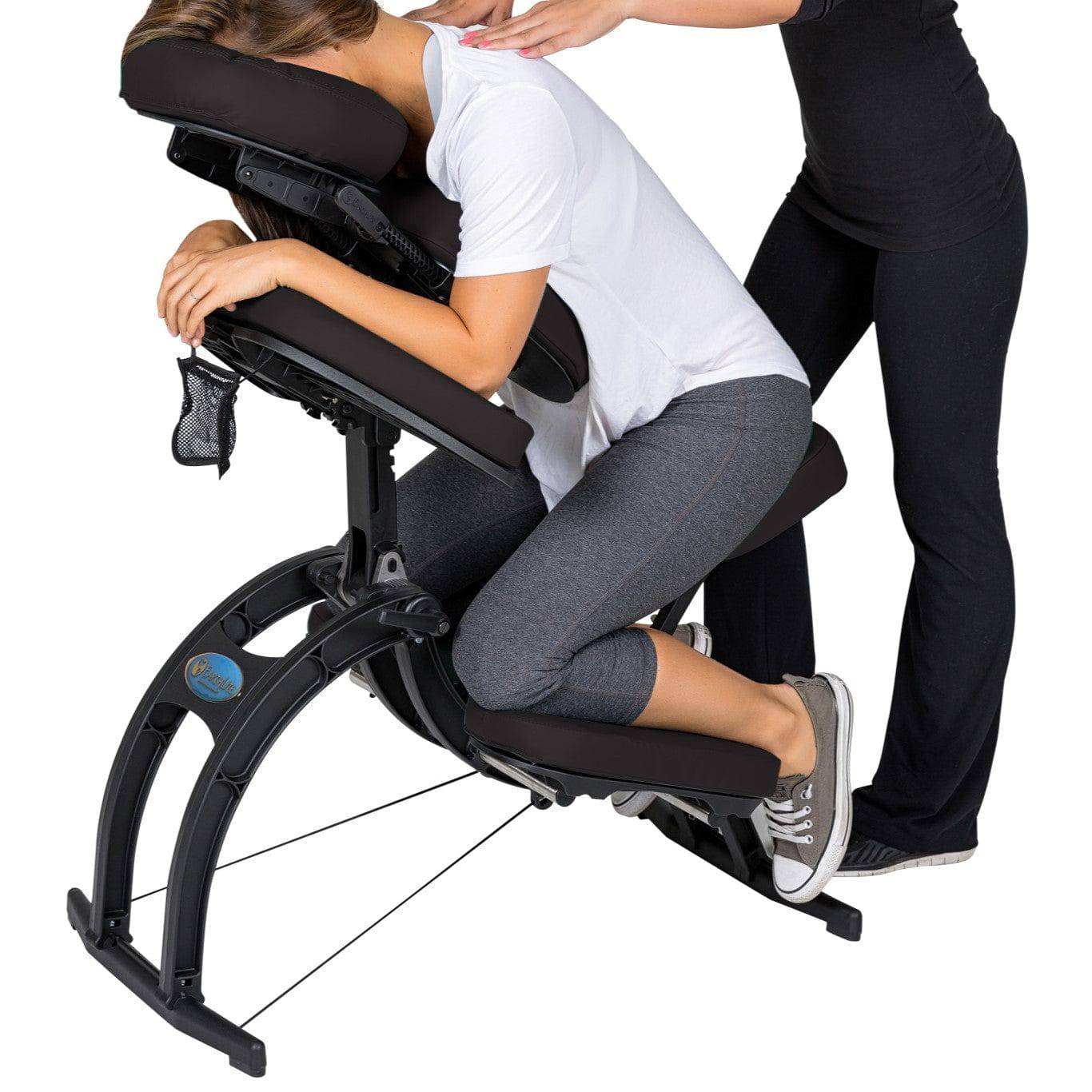 Avila II Professional Tattoo Chair - Adjustable Hydraulic Tattoo Artist Stool with Armrest & Headrest - Perfect for Tattoo Studios, Body Art Shops & Piercing Parlors