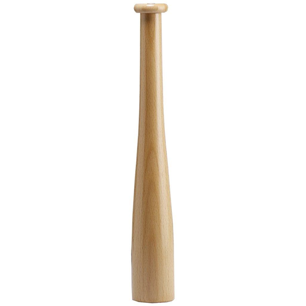 Chef Specialties 14.5 Inch Wooden Baseball Bat Style Pepper Grinder - Perfect for Kitchen, Dining Table & BBQ Seasoning