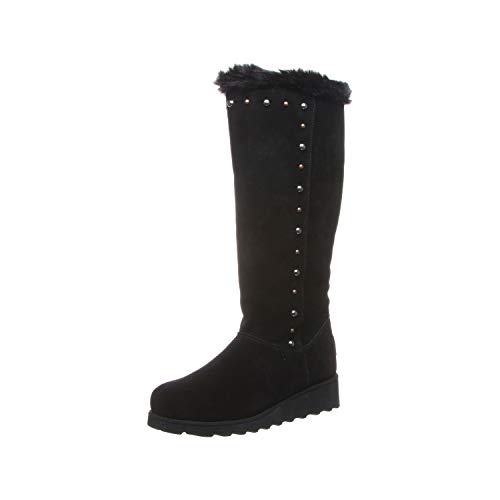 BEARPAW Women's Dorothy Suede Slip-On Winter Boots - Comfortable & Warm, Multiple Colors - Perfect for Casual Outings, Snow Days & Cozy Indoor Wear