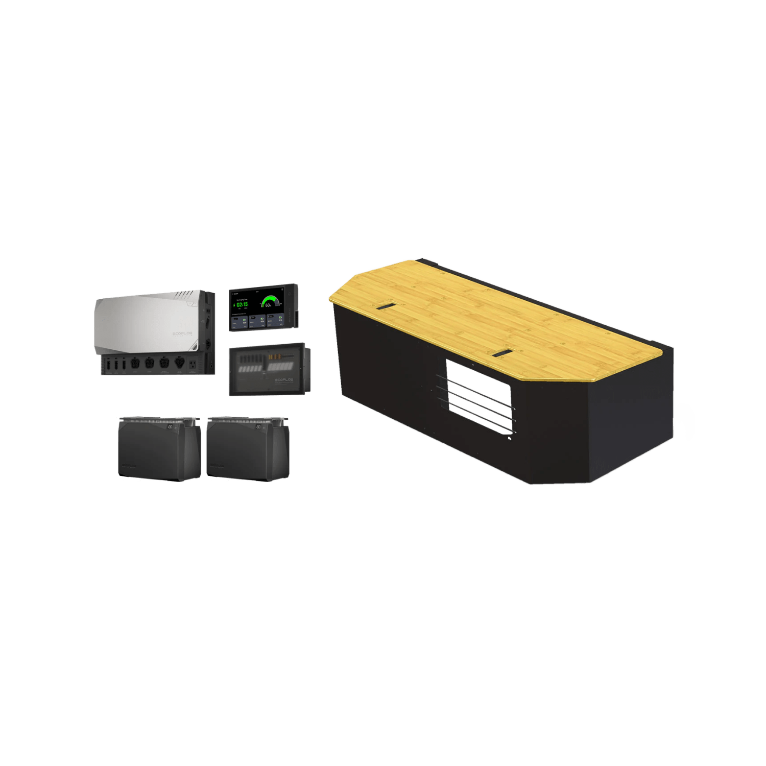 Independence Kit + Rigwell Kickit Couch - Portable Camping & Outdoor Gear for Hiking, Travel, and Relaxation at Home