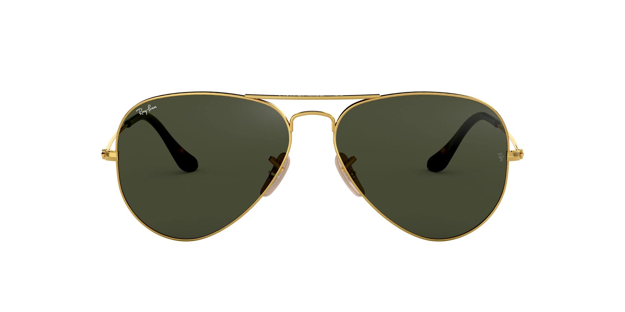 Ray-Ban RB3025 Classic Aviator Sunglasses for Men & Women - Polarized UV Protection Lenses - Stylish Pilot Shades for Driving, Travel & Outdoor Activities