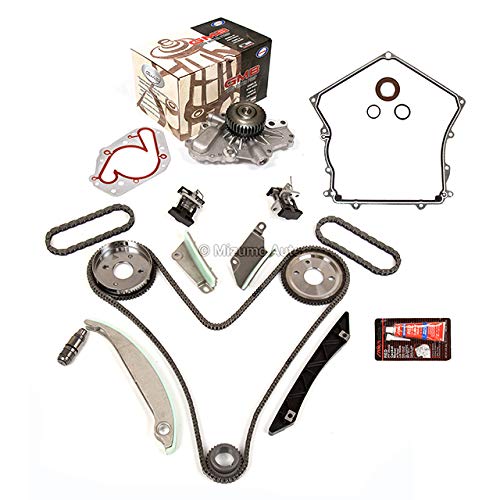 Mizumo Auto MA-9761230561 Timing Chain Kit with Timing Cover Gasket & Water Pump - Compatible with 2008 Chrysler 300, Dodge Charger 2.7L V6 Engine - Perfect for Engine Repair & Maintenance
