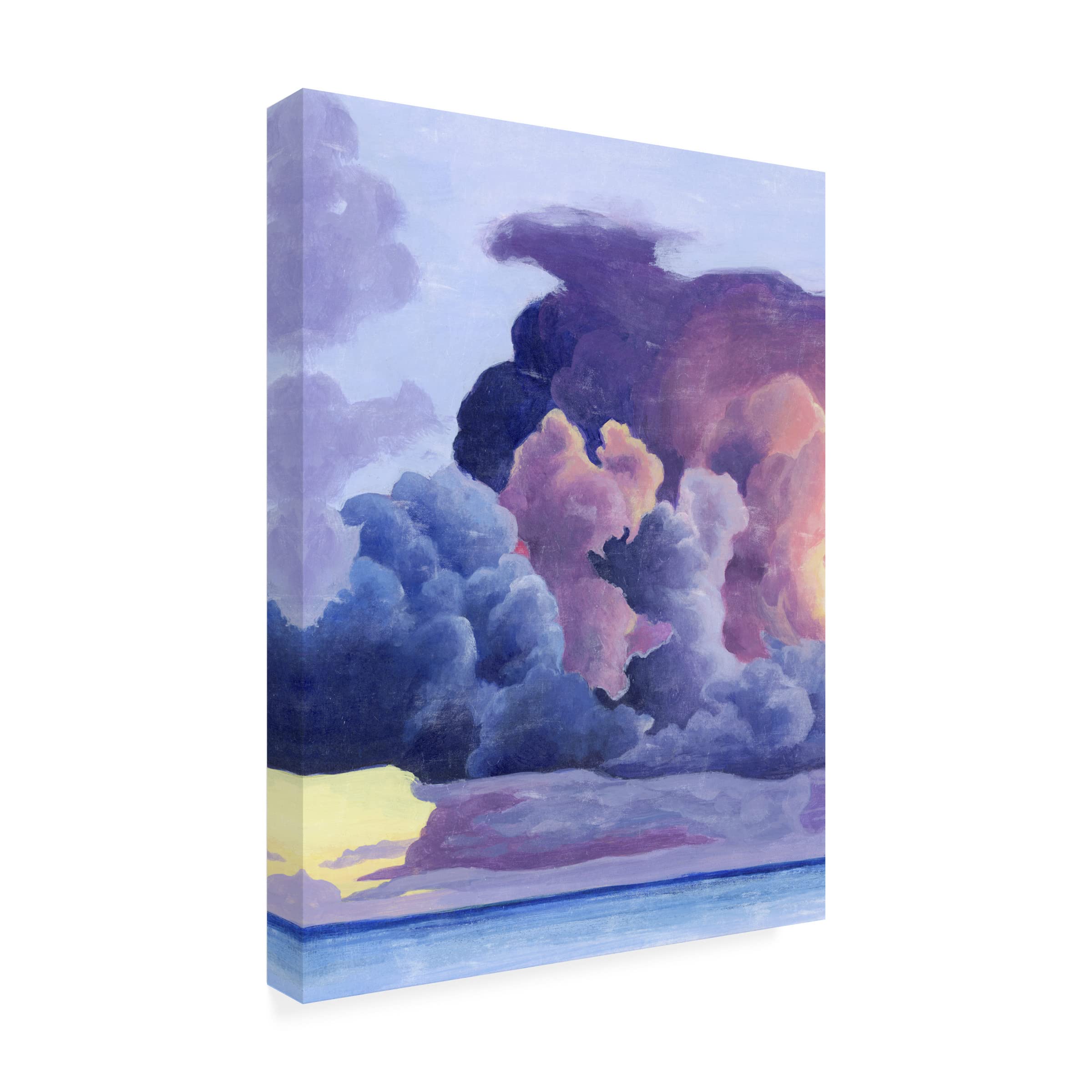 Grace Popp 'Magnificent Sky I' Canvas Wall Art Print - Modern Landscape Painting for Living Room, Bedroom & Office Decor