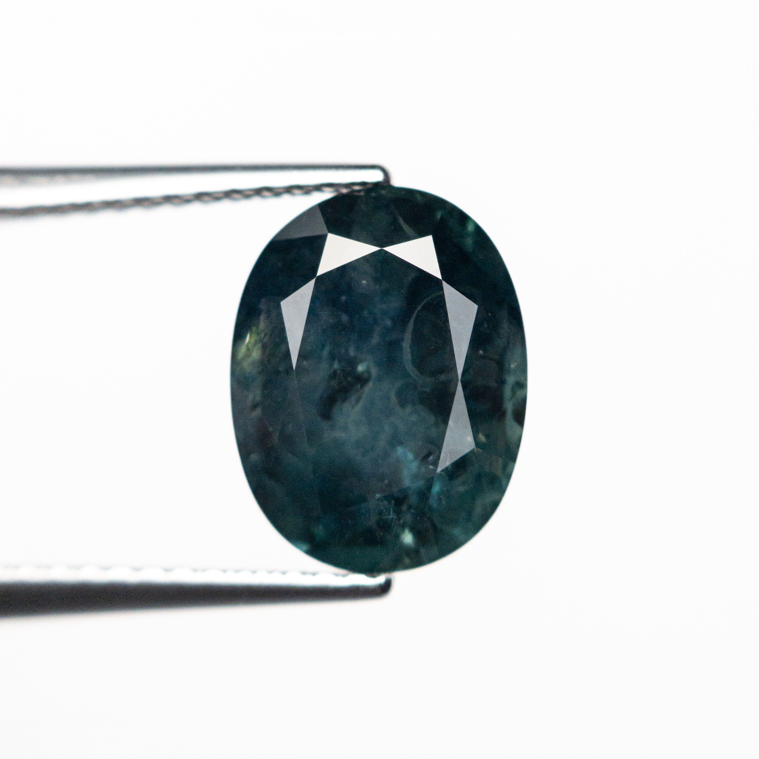 4.14ct Oval Brilliant Blue Sapphire Gemstone - 10.23x7.89x5.98mm Natural Loose Sapphire for Jewelry Making, Engagement Rings & Necklaces