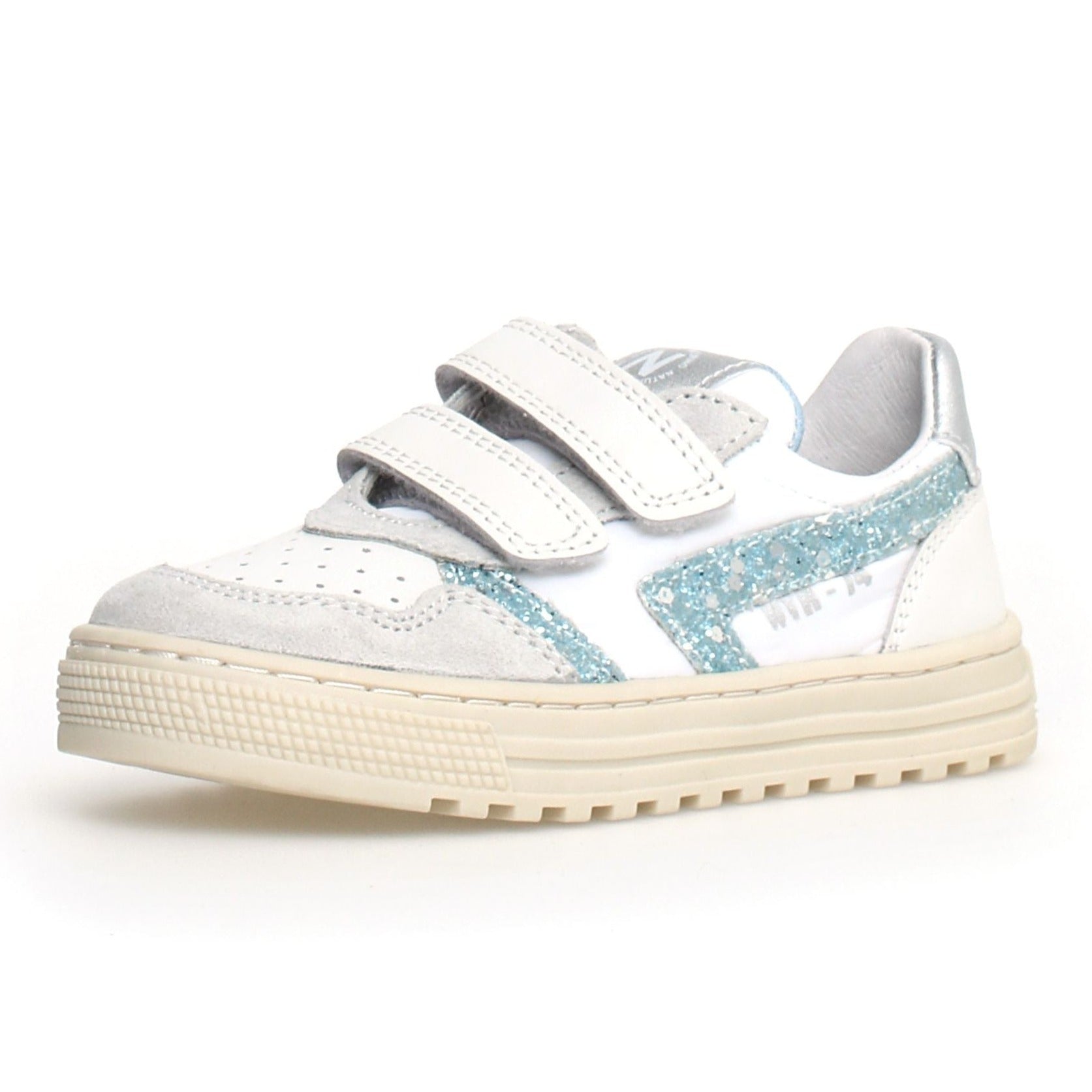 Naturino Ceonia VL Glitter White/Dream Girls Sneakers - Comfortable & Stylish Shoes for School, Play & Everyday Wear