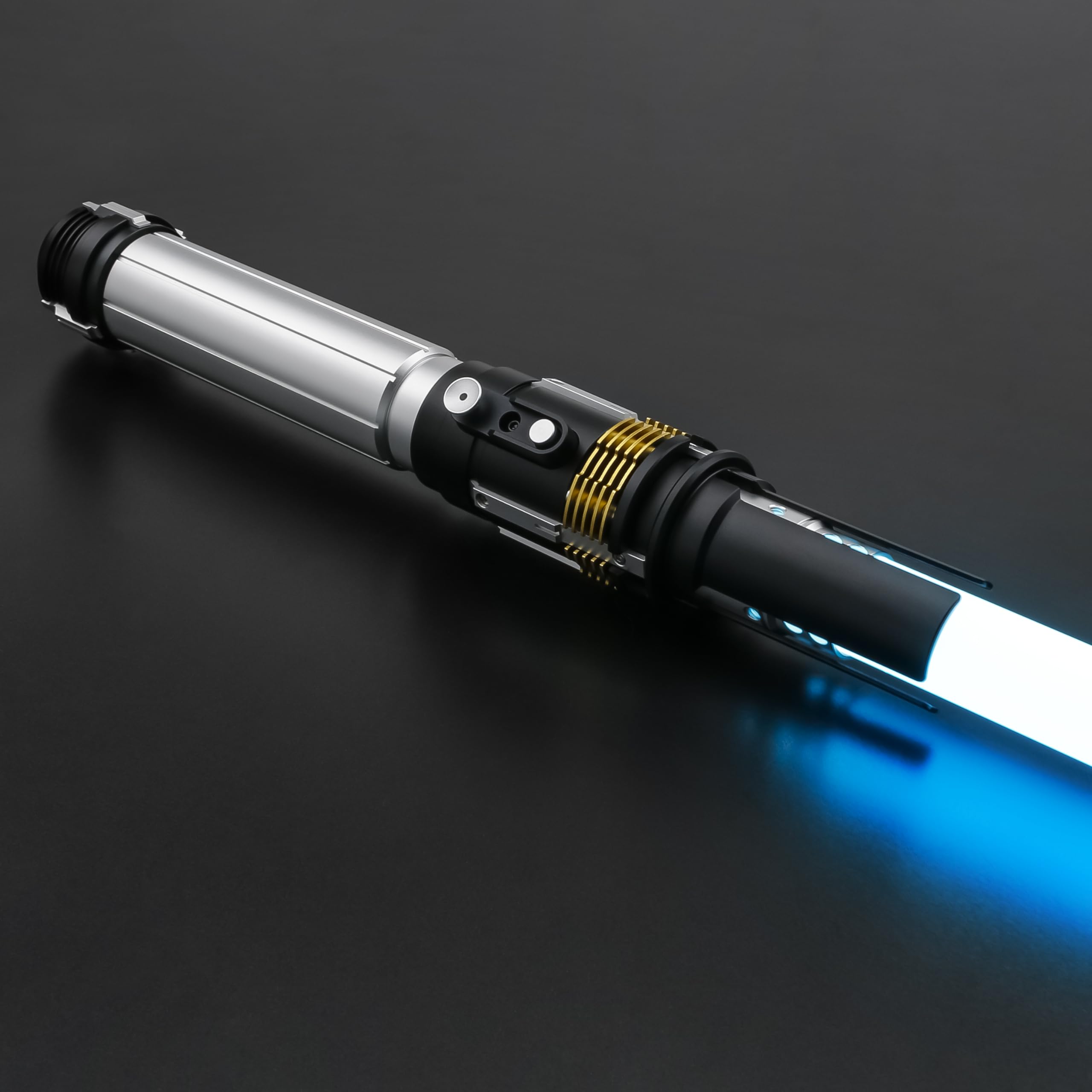 Profile V2.2 Light Saber for Adults & Kids - Heavy Dueling Lightsaber with 25 Smooth Swing Sound Fonts & 25 Color-Changing LED Effects | 82cm Pixel Blade with Double-Sided LED Strip (Latha) | Perfect for Cosplay, Star Wars Fans & Combat Training