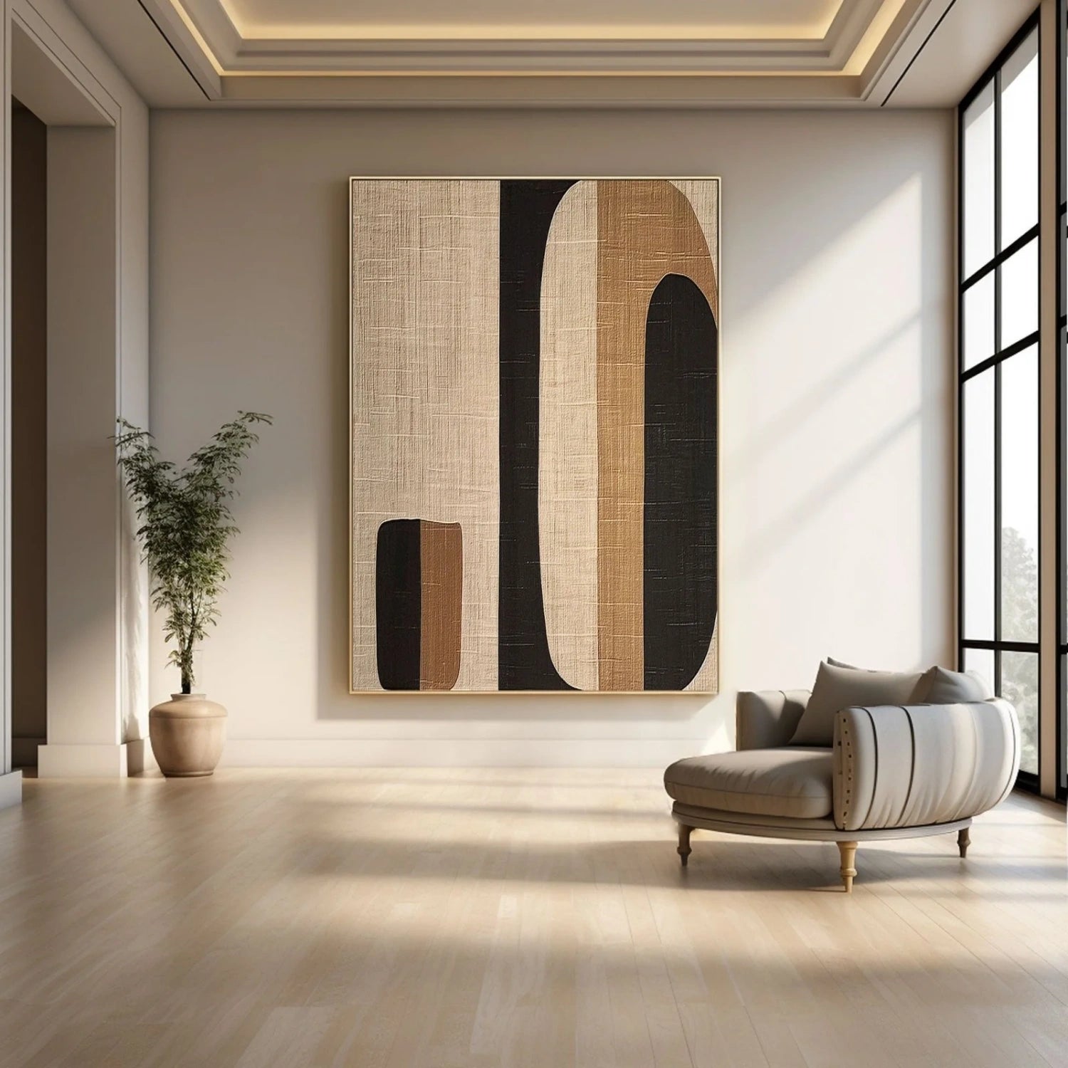 Abstract Tranquility Art Painting #WS264 - Modern Wall Decor for Living Room, Bedroom & Office - Calming Abstract Canvas Artwork for Home & Office Decor
