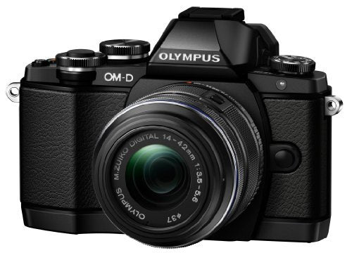 Olympus OM-D E-M10 Mirrorless Digital Camera - 16MP, 4K Video, WiFi, Compact & Lightweight for Travel, Street Photography & Vlogging