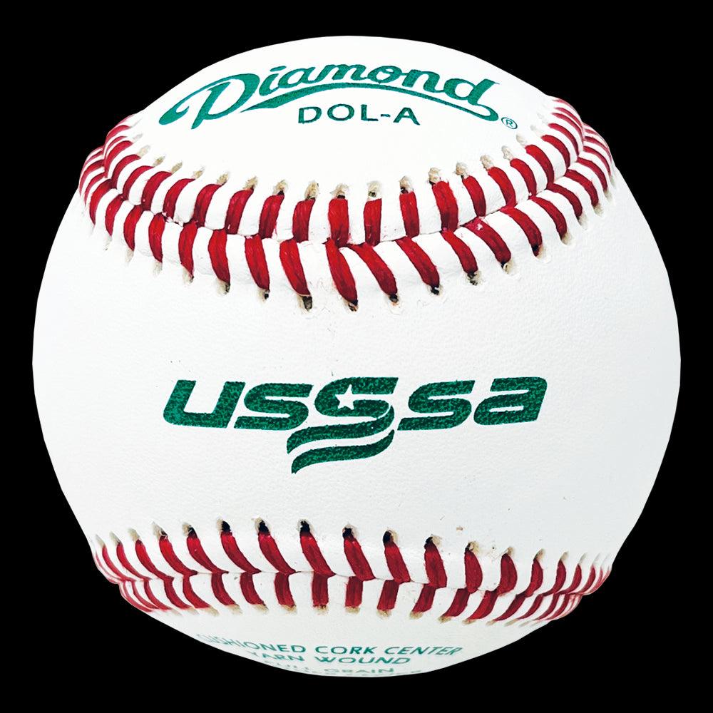 USSSA Tournament Grade Baseballs - DOL A Certified for Competitive Play | Perfect for Youth & Adult Baseball Games, Training, and League Tournaments