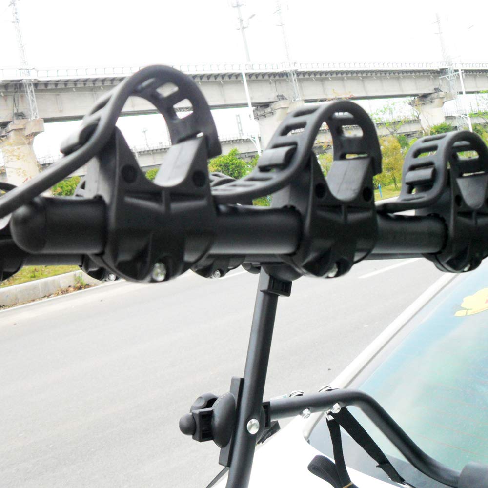 YUEWO 2-Bike Hitch Mount Rack for SUV & Car - Heavy Duty Bicycle Carrier for Road, Mountain & Kids Bikes - Perfect for Camping, Road Trips & Outdoor Adventures