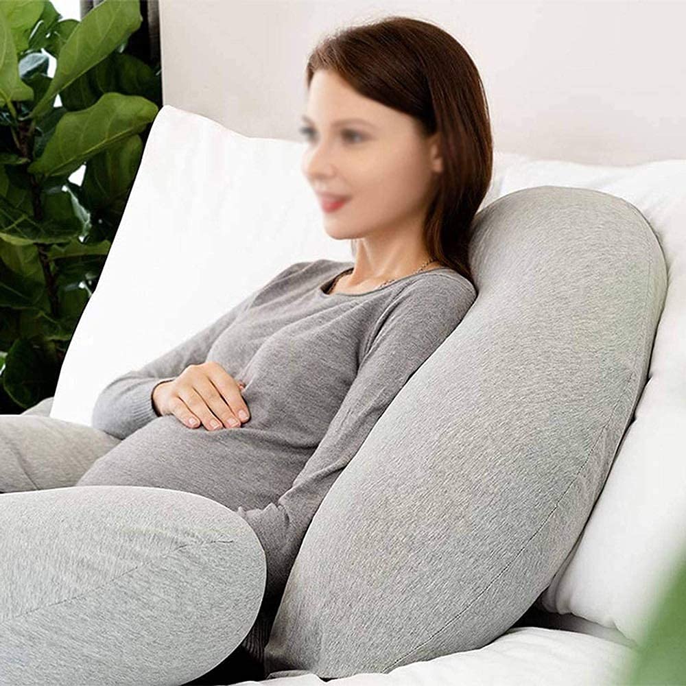 **Pregnancy Body Pillow for Adults - C-Shaped Full Body Maternity Pillow, Soft Side Sleeper Pillow with Comfort Support for Back, Hips & Belly Relief - Washable Nursing Pillow for Pregnant Women (Perfect for Sleeping, Relaxing & Pregnancy Comfort)**