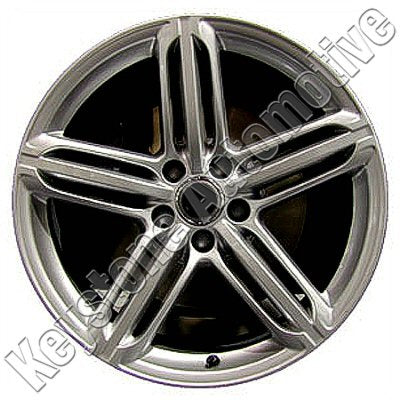 18 Inch Audi A3 OEM Wheel Rim ALY058860 (2009-2013) - Hypersilver 8P0601025BH - Perfect Replacement for Audi A3 Sedan & Hatchback Models