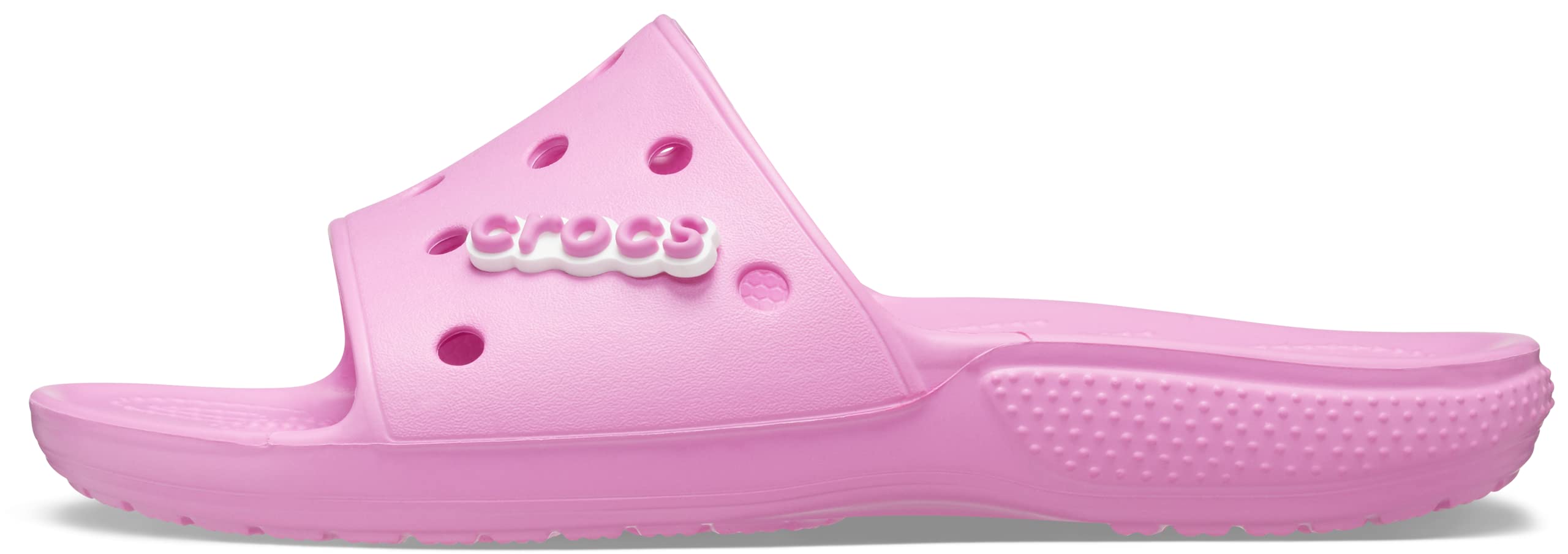 Crocs Unisex Classic Slide Sandals for Men & Women - Comfortable Lightweight Slip-On Shoes for Beach, Pool, and Home Use