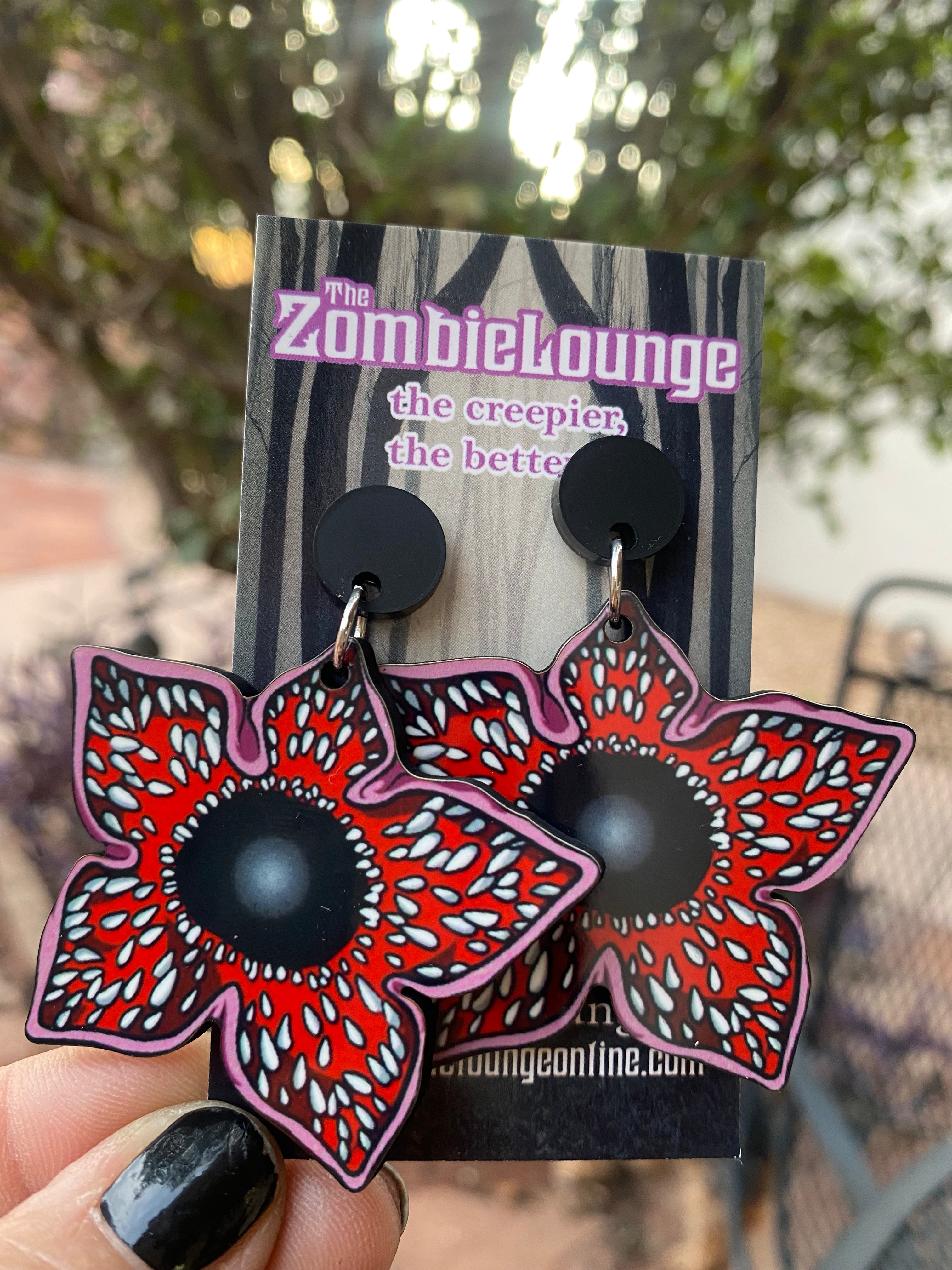 Gothic Monster Earrings for Women - Unique Halloween & Cosplay Jewelry - Perfect for Costume Parties & Alternative Fashion