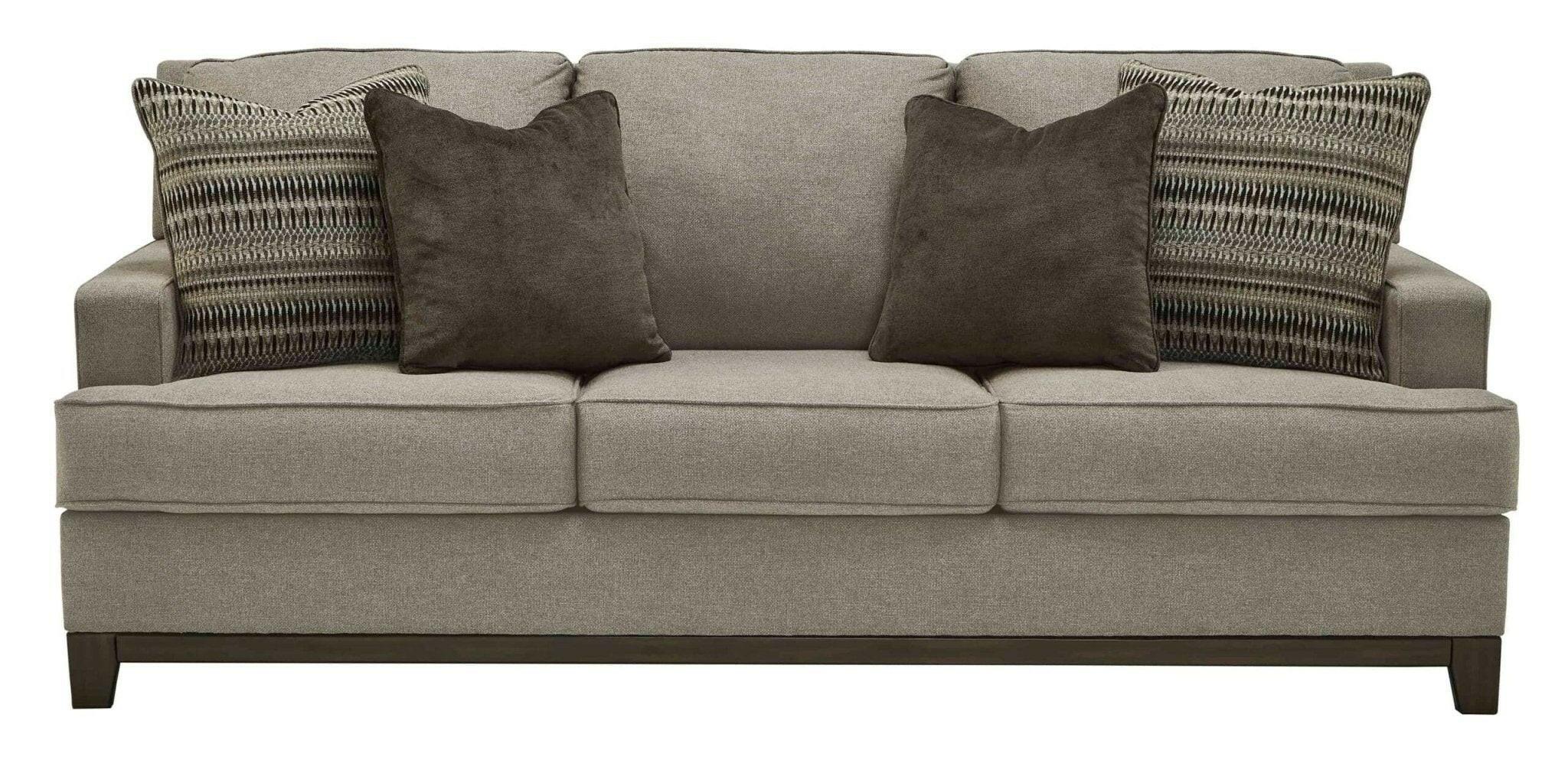 Kaywood 3-Piece Sofa and Loveseat Set with Pillows - Modern Living Room Furniture for Small Spaces - Perfect for Apartments, Condos and Cozy Home Decor