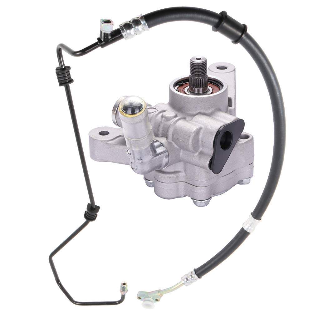 OCPTY 21-5993 53713S87A04 Power Steering Pump Kit Compatible with 1998-2002 Honda Accord - Includes Pressure Hose Assembly (2-Piece Set) - Perfect for Power Steering System Repair & Maintenance
