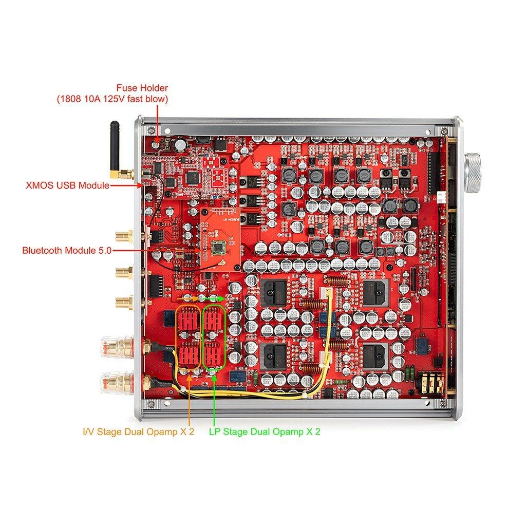 Burson Audio Timekeeper 3i Reference Integrated Amplifier & DAC - High-End Audio System for Home Theater & Music Listening