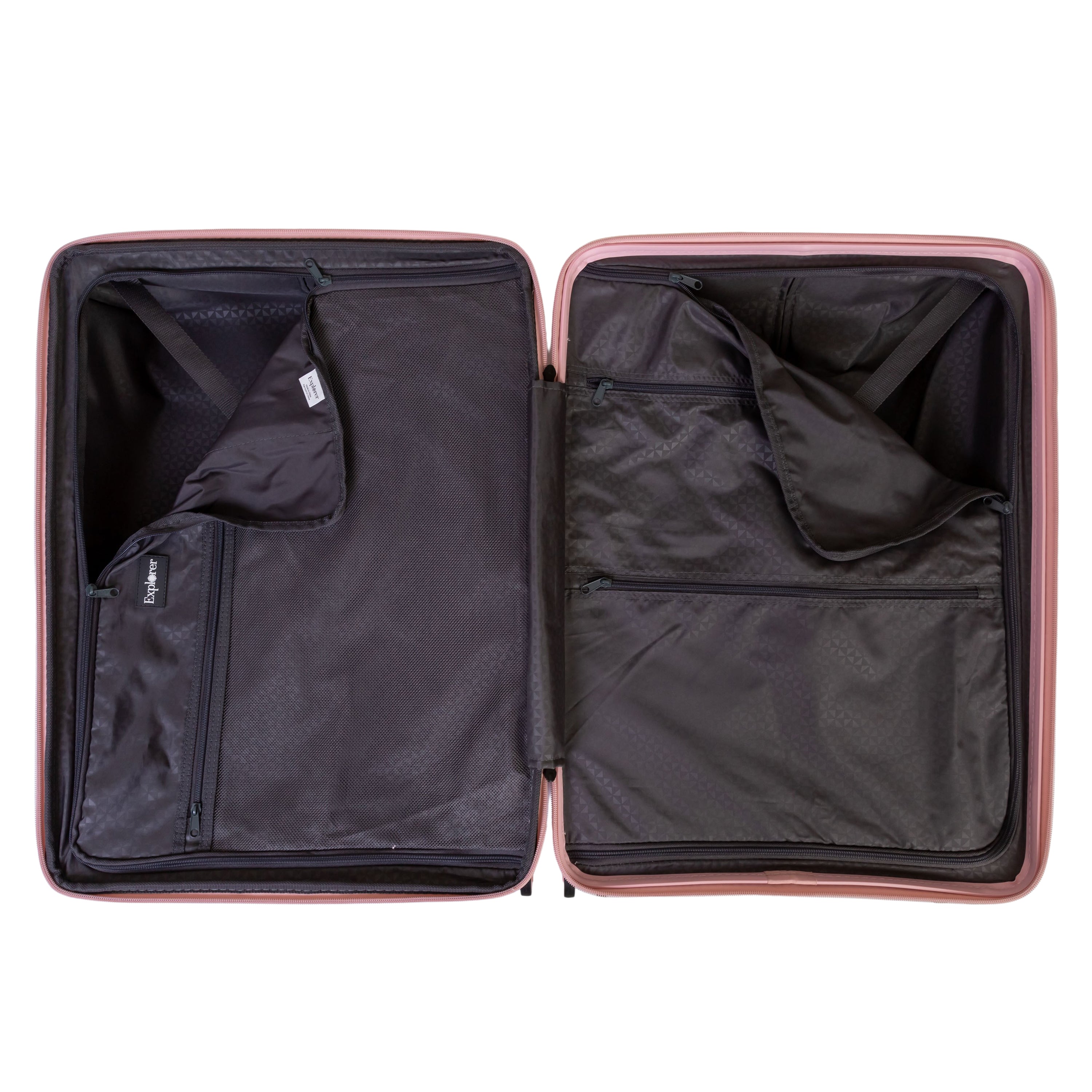 Explorer Breeze Anti-Theft Expandable Medium Carry-On Luggage - Perfect for Business Travel & Weekend Getaways