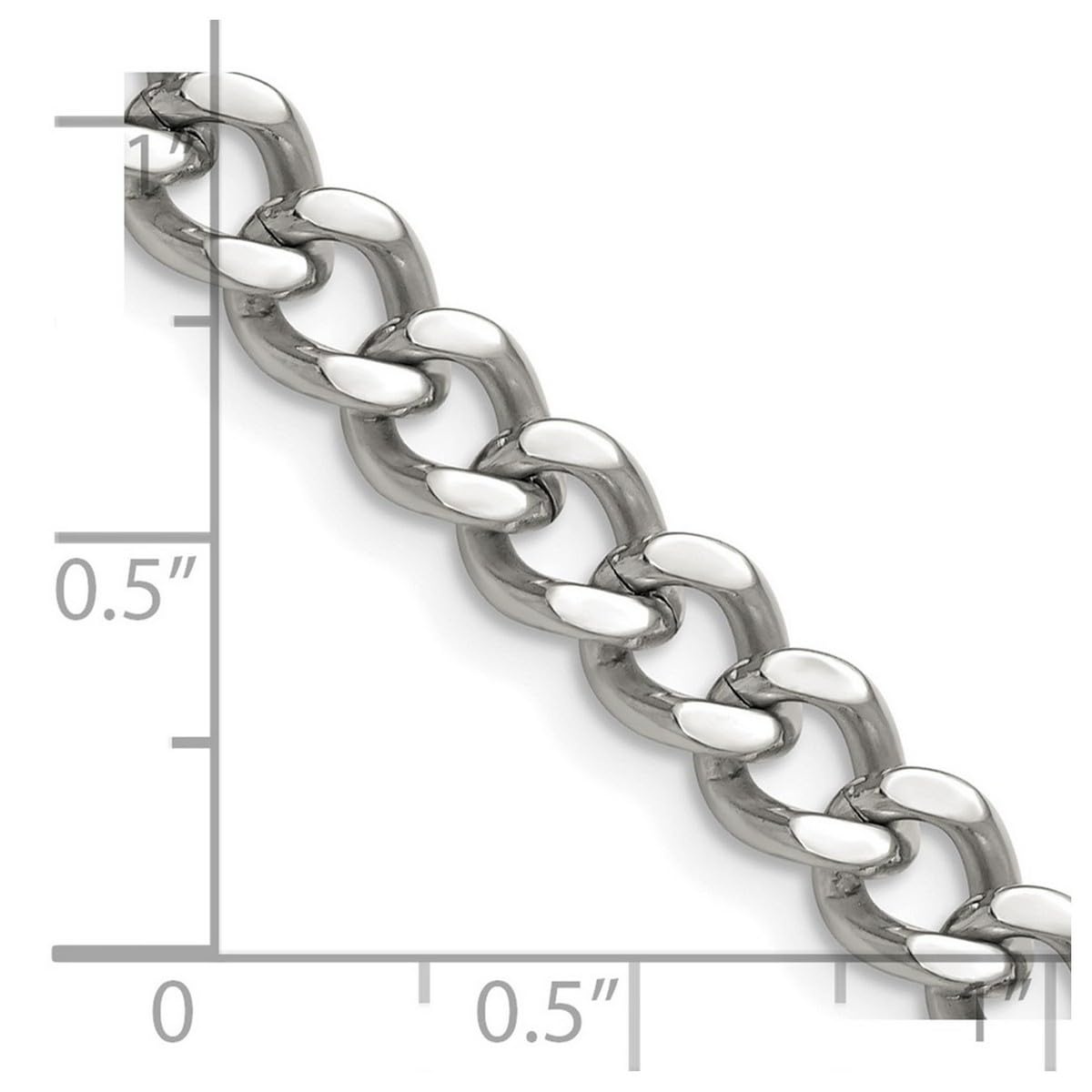 Stainless Steel Curb Chain Necklace for Women & Men - Adjustable 16-30 Inch Lengths | Durable Fashion Jewelry for Everyday Wear, Gifts & Layering