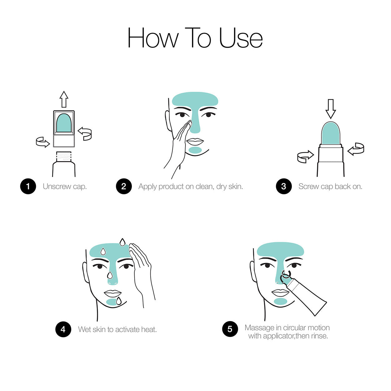 Blackhead Solutions Self Heating Blackhead Extractor - Pore Cleanser & Blackhead Remover for Face - Perfect for Daily Skincare & Spa Treatments