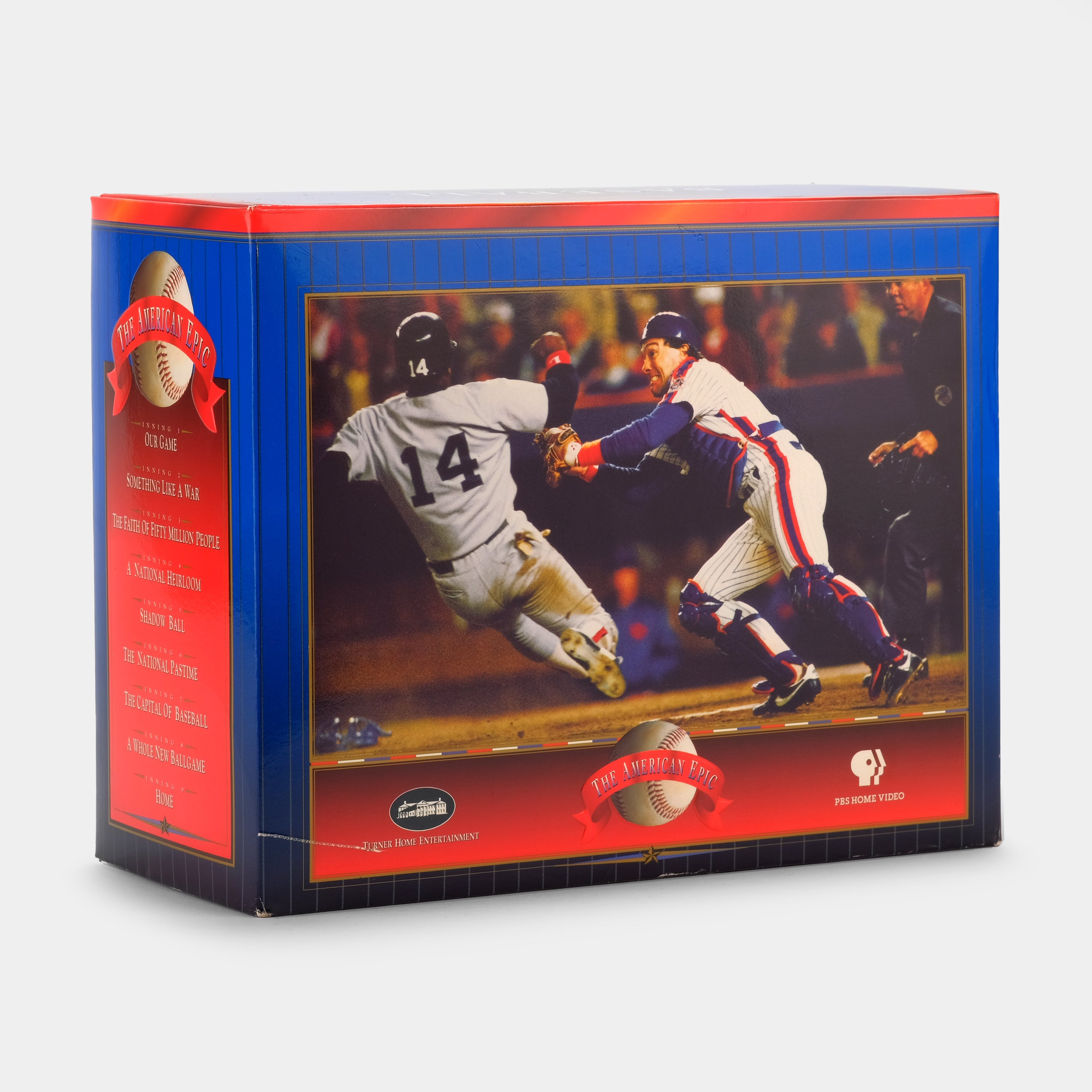 Ken Burns Baseball Documentary - 9 VHS Tape Set (Partially Sealed) | Classic Sports Film Collection | Perfect for Baseball Fans & History Enthusiasts