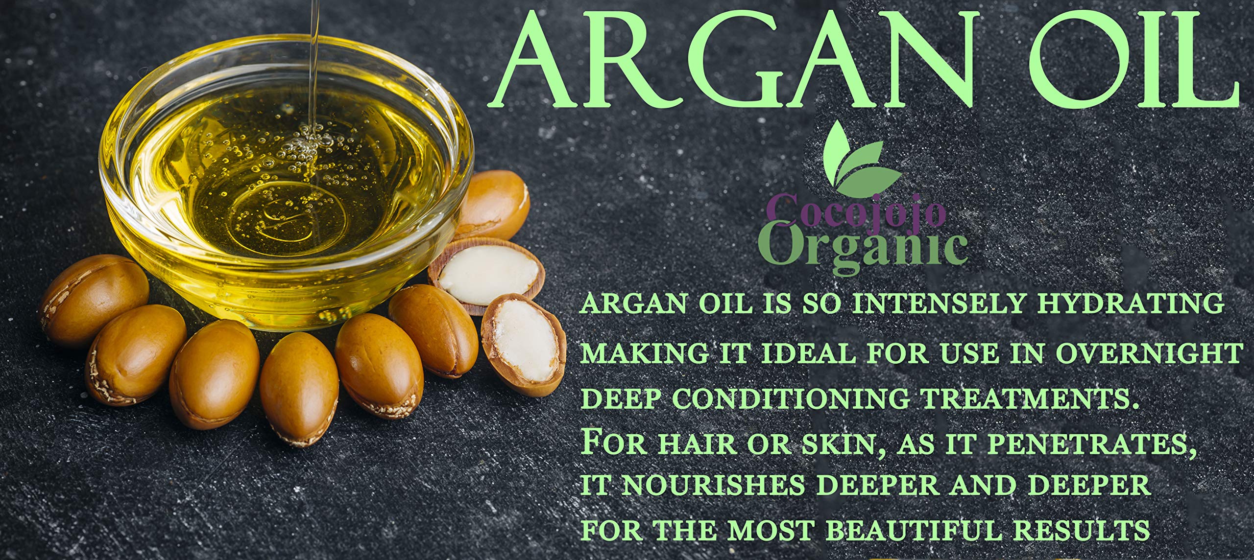 Pure Cold Pressed Extra Virgin Moroccan Argan Oil (1 Gallon/128oz) - 100% Natural Carrier Oil for Hair, Skin, Nails & Beard - Hydrating & Nourishing Treatment - Perfect for DIY Beauty, Massage & Hair Care Routines