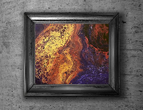 Premium Bronze Foam Acrylic Painting on Stretched Canvas - Unframed Wall Art for Living Room, Bedroom & Office Decor