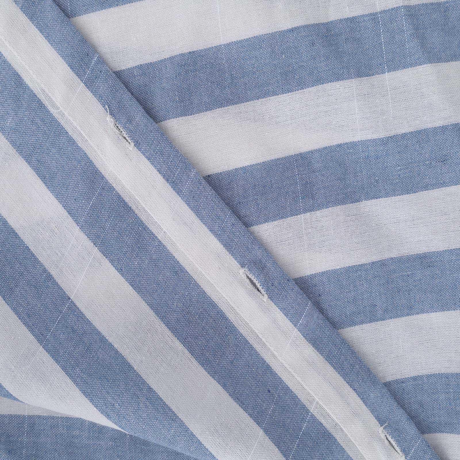 Trendy Striped Linen Shirt for Women - Short Sleeve Button Down Blouse with V-Neck & Loose Fit | Perfect for Work, Casual Outfits & Summer Wear