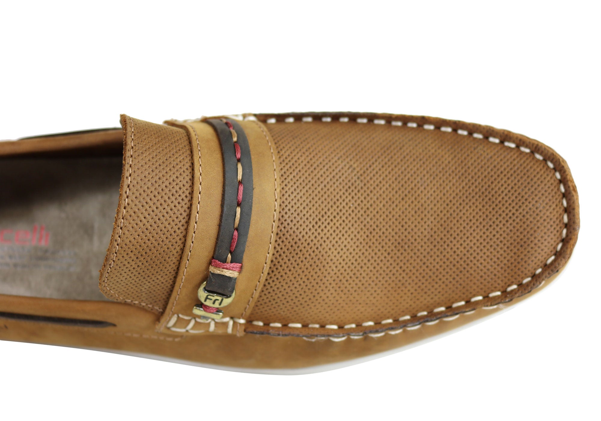 Ferricelli Jarrod Men's Genuine Leather Loafers with Cushioned Comfort - Handcrafted in Brazil - Perfect for Business Casual & Office Wear