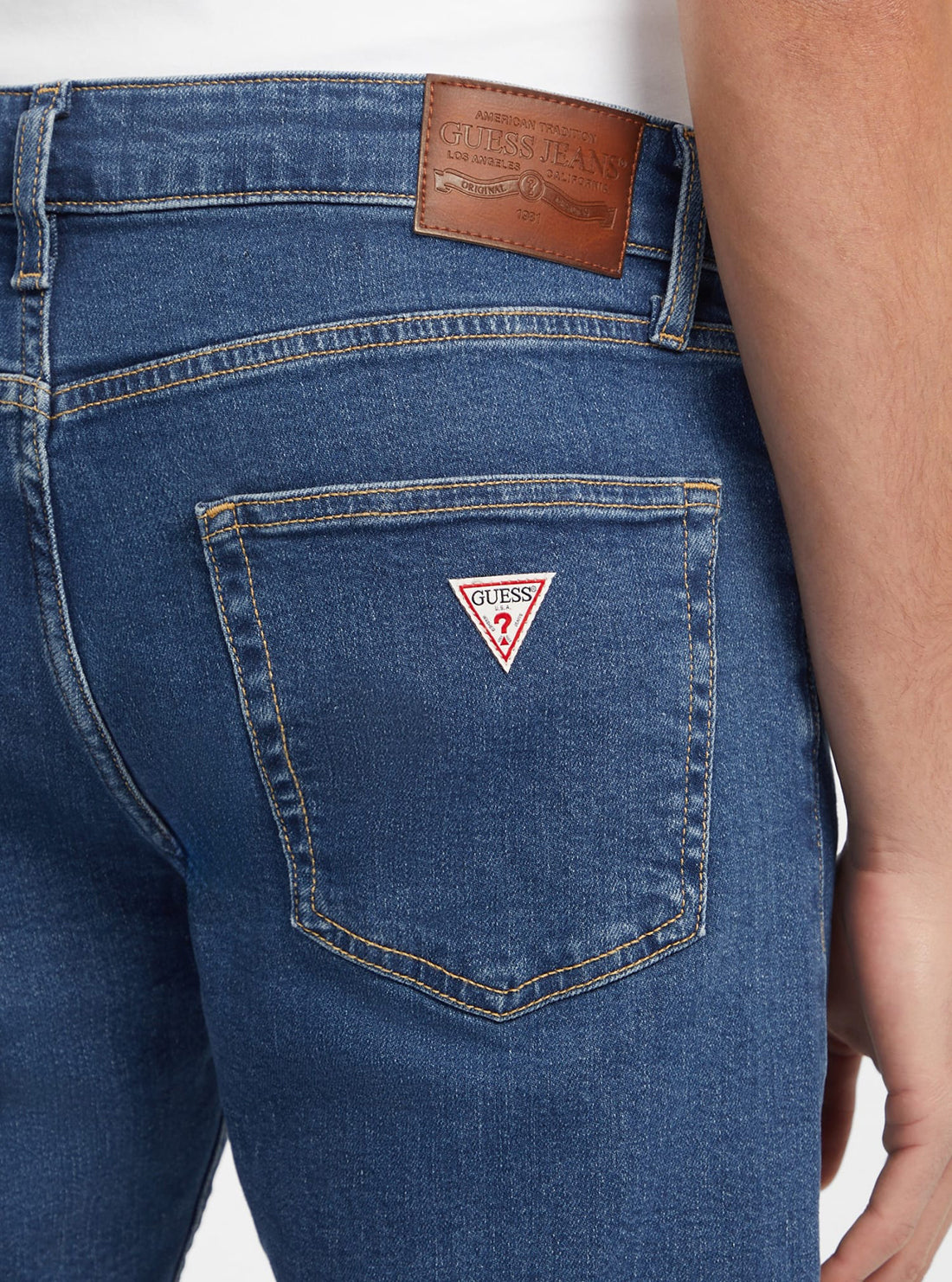 Guess G14 Slim Tapered Jeans for Men - Stretch Denim Skinny Fit Pants | Perfect for Casual Wear, Night Out & Everyday Style