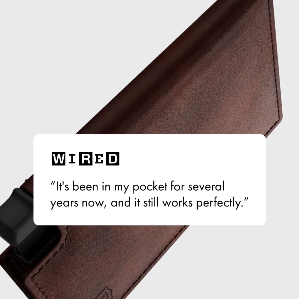Ekster Smart Wallet for Men - RFID Blocking Slim Minimalist Front Pocket Wallet with Money Clip | Perfect for Travel, Business & Everyday Carry