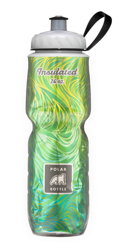 Polar Bottle Artist Series 24oz (710mL) Insulated Water Bottle - BPA Free, Leak Proof, Durable Cycling & Sports Bottle for Gym, Hiking, Running & Outdoor Activities