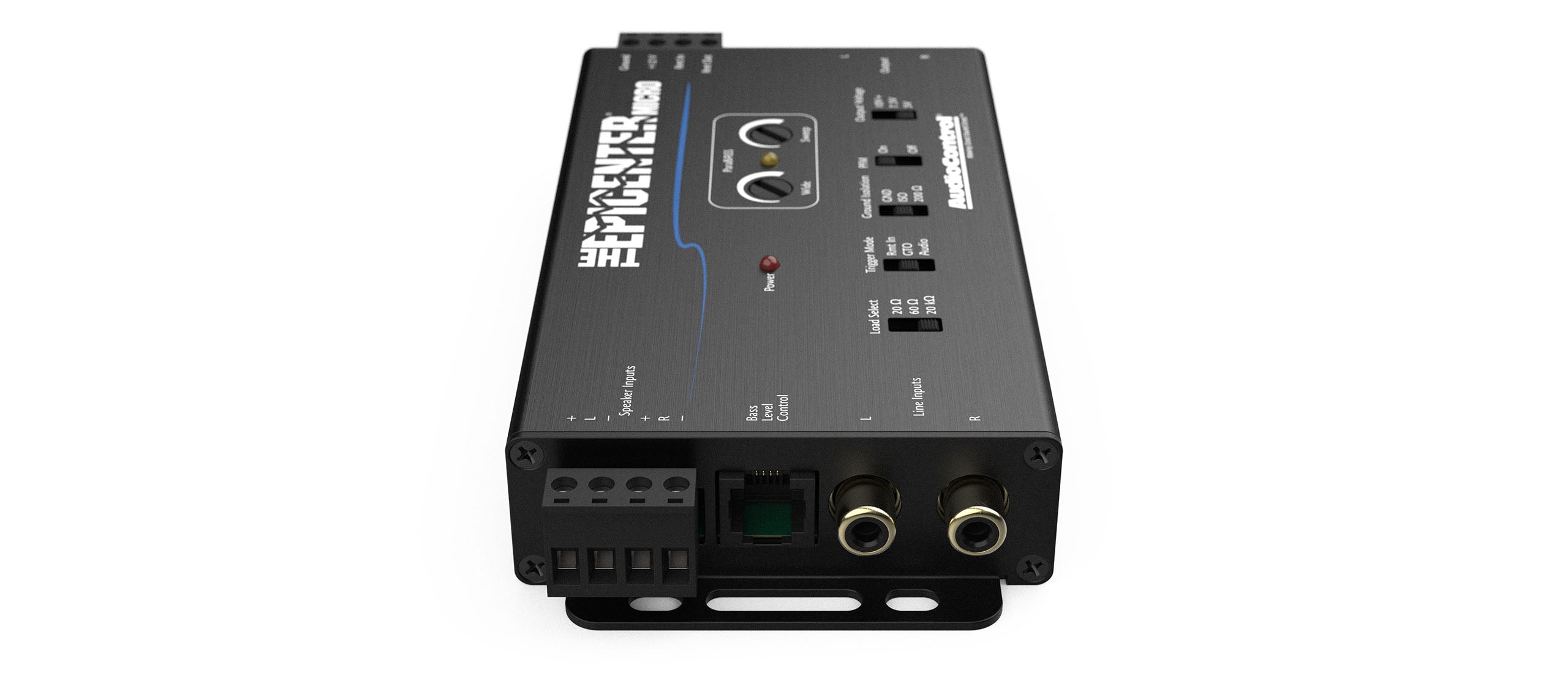 AudioControl The Epicenter Micro® Bass Restoration Processor & Line Output Converter - Car Audio System Enhancer for Deep Bass & Clear Sound - Perfect for Vehicles, Trucks & Custom Car Stereo Setups