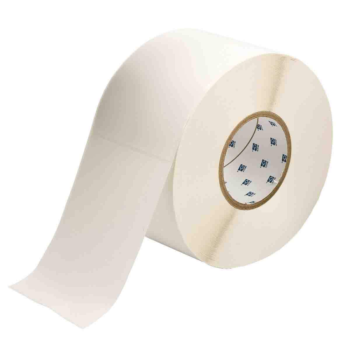 Brady THT-25-408-1 White Repositionable Thermal Transfer Printable Labels - 1