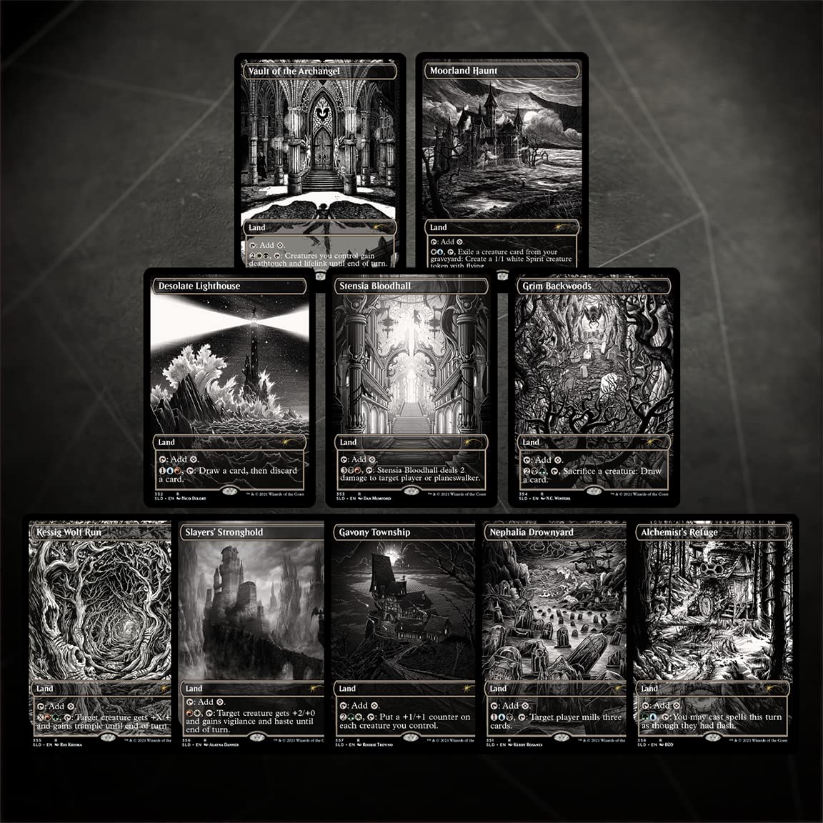 Magic: The Gathering Secret Lair - Midnight Hunt Non-Foil Edition | Collectible Trading Card Game | Perfect for MTG Players & Collectors | Halloween-Themed Game Night & Tournaments